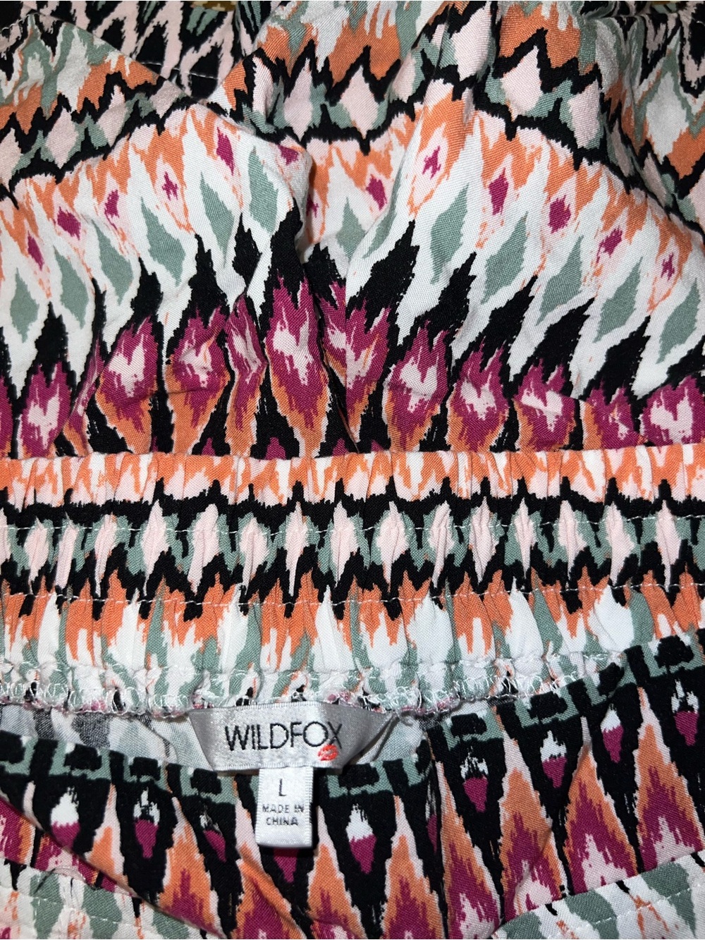 Wildfox Womens Colorful Lightweight
Short Size Large - Picture 4 of 4